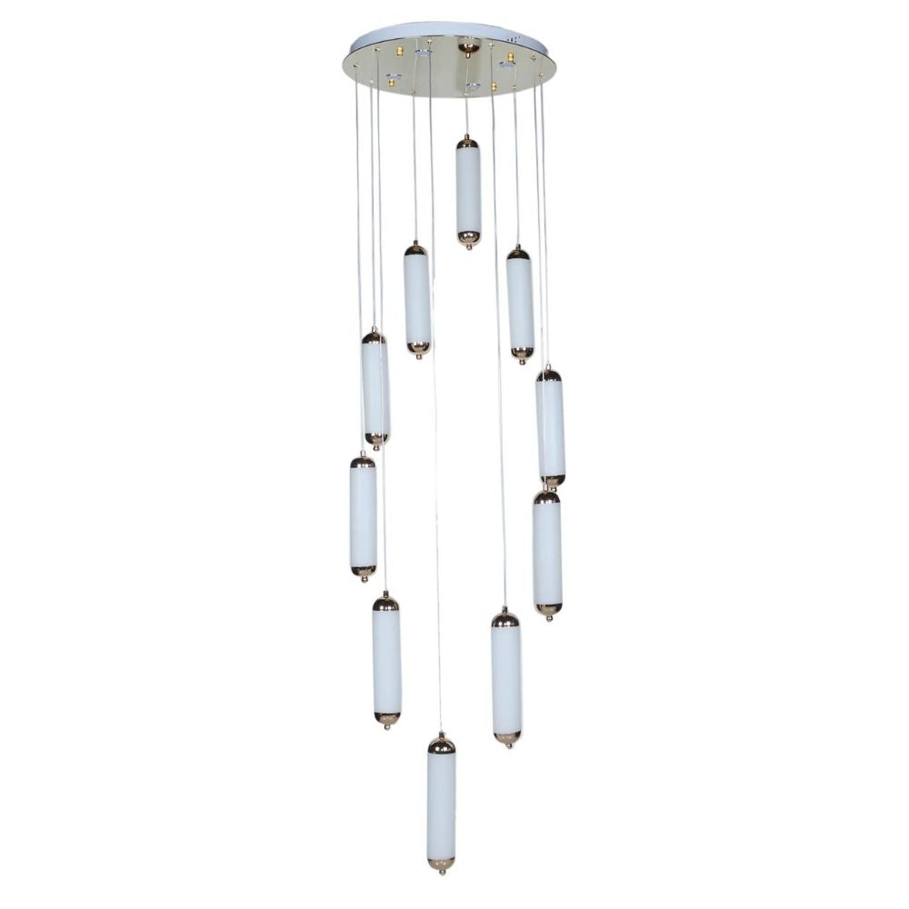 Chimes Double Height Chandelier - 10 Light