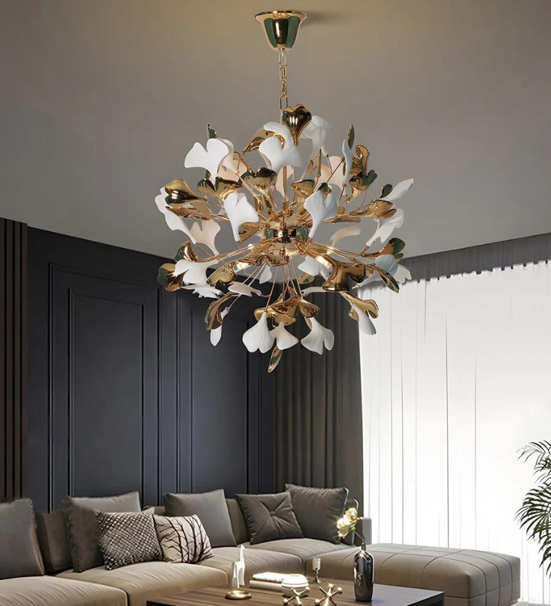 Stello Ceramic Round Chandelier