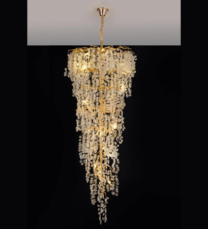 Stello saraca double height chandelier