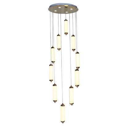 Chimes Double Height Chandelier - 10 Light