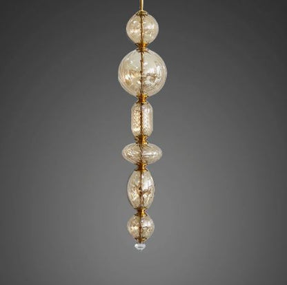 LUXURY GLASS LED PENDANT LIGHT BY GLOSS