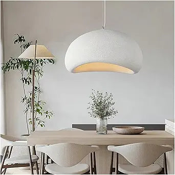 600 MM Grey Earthly Wabi Sabi HANGING LAMP