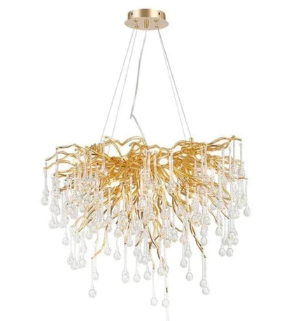 Antler Modern round Chandelier -Small