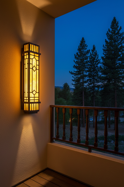 HaloShift Outdoor Wall Light
