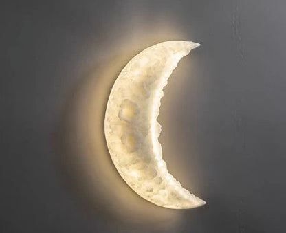 Led Moon Wall Light