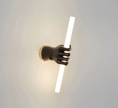 LED Black Long Modern Wall Light
