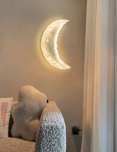 Led Moon Wall Light