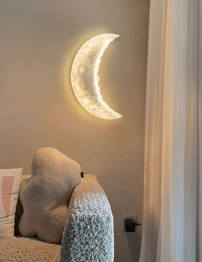 Led Moon Wall Light