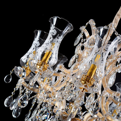 8 LIGHT MARIA THERESA CHANDELIER LIGHT