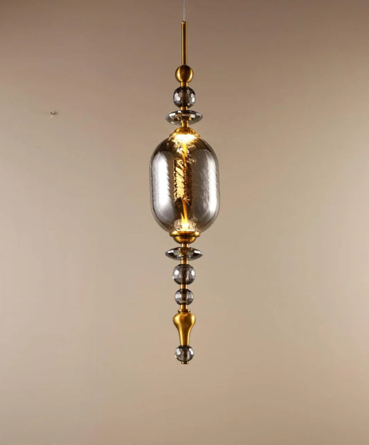 Smoke Glass Pendant Light