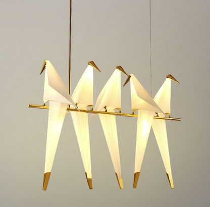 Edie Birds Linear Chandelier