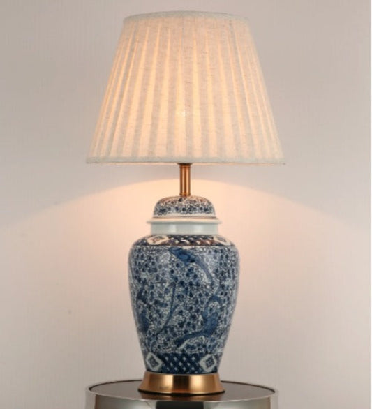 KOKET CERAMIC TABLE LAMP