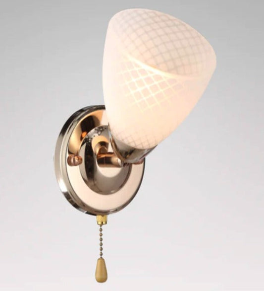 SWILLET Gold Wall Light With Wire Pulling Switch