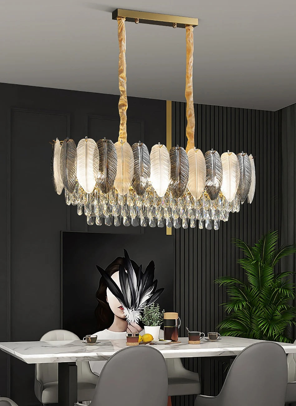 Possini Modern Linear Chandelier