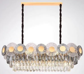 VENICE LINEAR CRYSTAL CHANDELIER