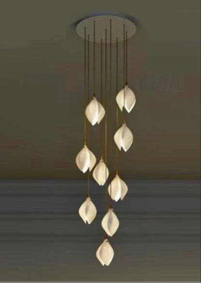 Stello Lotus 9 Pendant Chandelier