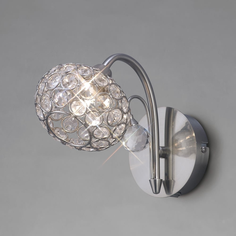 DIYAS CARA IL30931 SATIN WALL LIGHT