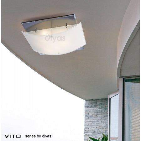 Diyas Vito 3 Light Ceiling/Wall Fitting