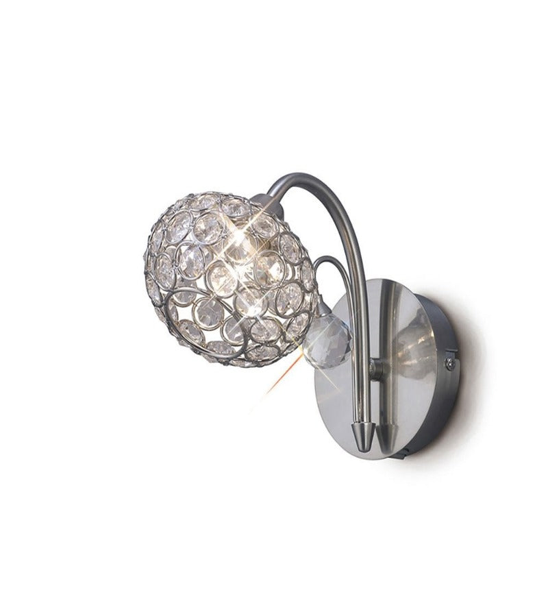 DIYAS CARA IL30931 SATIN WALL LIGHT