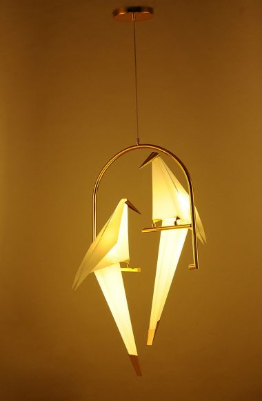 NORDIC BIRD PENDENT  2 LIGHT - Stello Light Studio