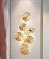 LOTUS LEAF WALL LIGHT MEDIUM - Stello Light Studio