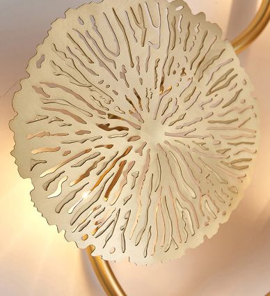 LOTUS LEAF WALL LIGHT MEDIUM - Stello Light Studio