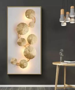 LOTUS LEAF WALL LIGHT LARGE - Stello Light Studio