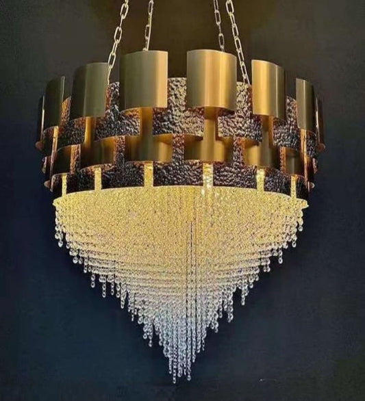 CASSIEL ROUND CHANDELIER - Stello Light Studio