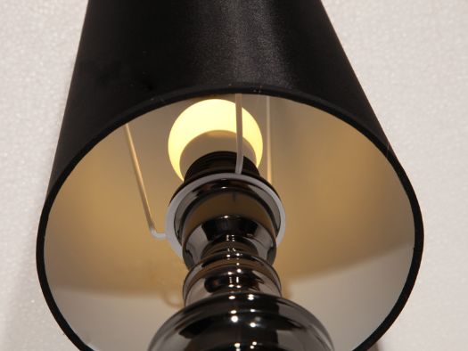 BLACK TABLE LAMP - Stello Light Studio
