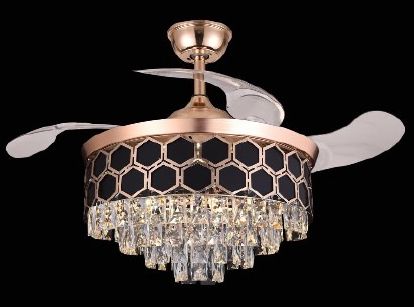 NOXARTE FAN CHANDELIER