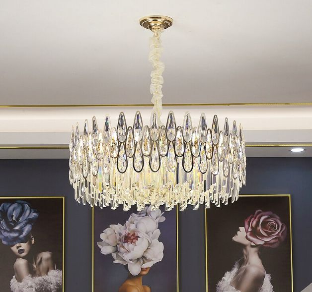 ORION ROUND CHANDELIER - Stello Light Studio