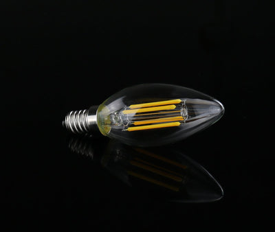 Stello Filament Candle LED Bulb ( E14 BASE/4 Watt ) - Stello Light Studio
