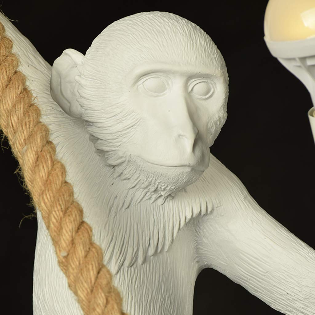 MONKEY HANGING LIGHT WHITE - Stello Light Studio