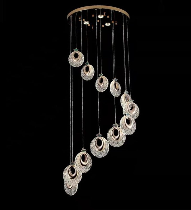 ANOLI DOUBLE HEIGHT CHANDELIER