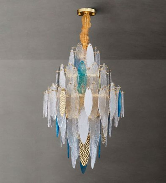 VENINI MODERN GLASS CHANDELIER