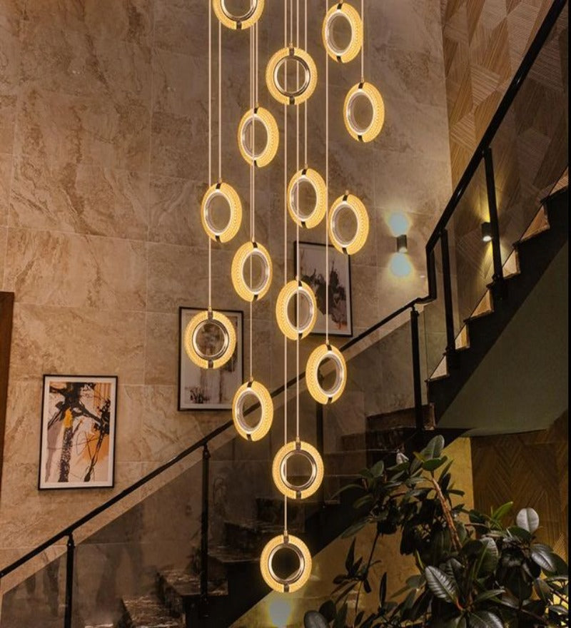 MAGNA DOUBLE HEIGHT CHANDELIER