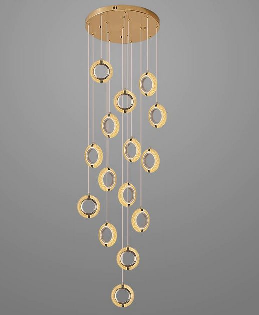 MAGNA DOUBLE HEIGHT CHANDELIER