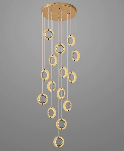 MAGNA DOUBLE HEIGHT CHANDELIER