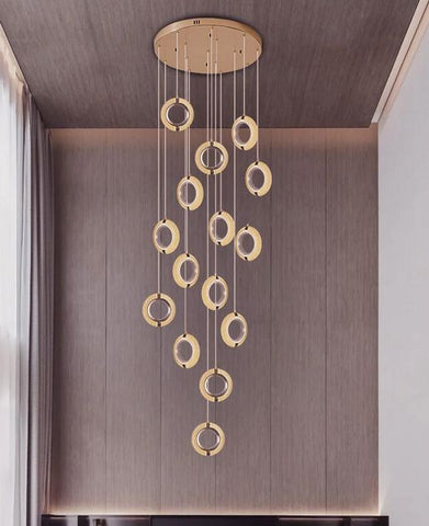 MAGNA DOUBLE HEIGHT CHANDELIER