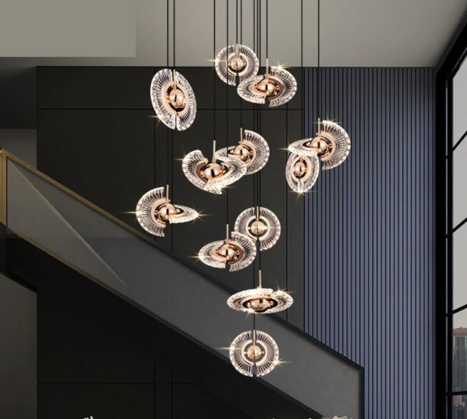 JUSHUA DOUBLE HEIGHT CHANDELIER