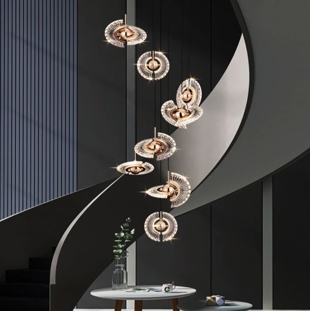 JUSHUA DOUBLE HEIGHT CHANDELIER