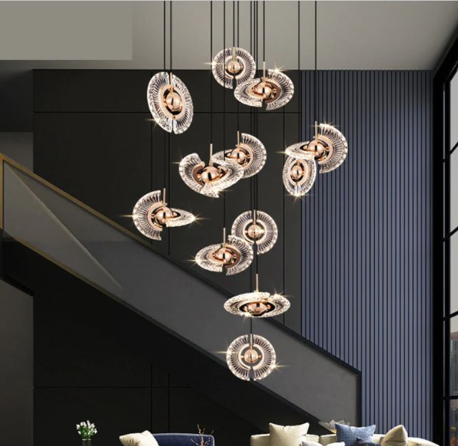 JUSHUA DOUBLE HEIGHT CHANDELIER