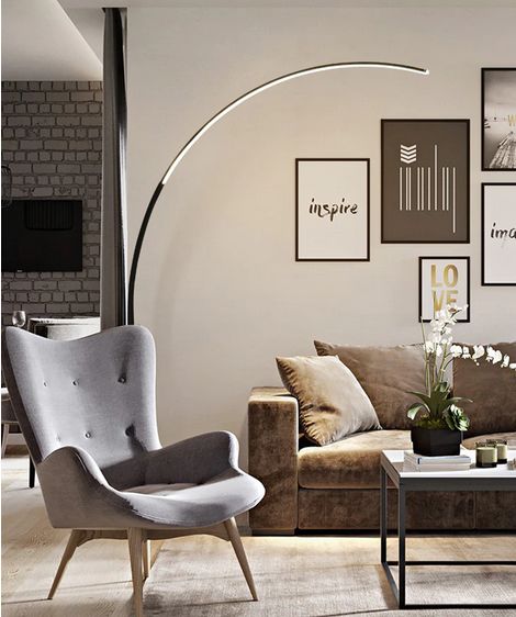 LED ARCH FLOOR LAMP