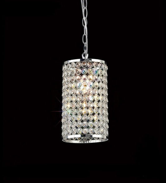 Diyas Kudo Non-Electric Polished Chrome Pendant - Stello Light Studio