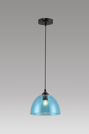 Santiago Blue Acrylic Pendant - Stello Light Studio