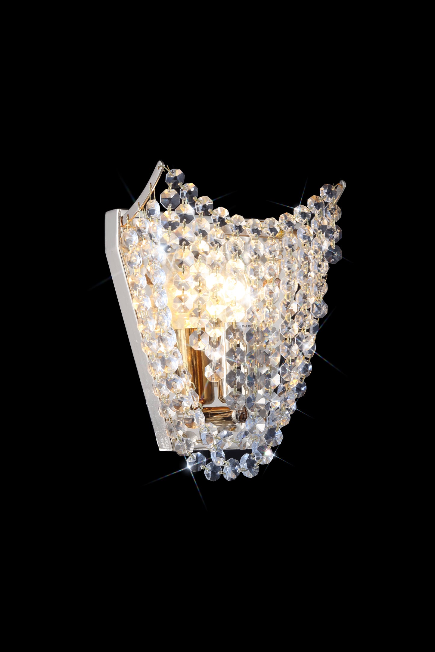 DELTA Gold Wall Light - Stello Light Studio