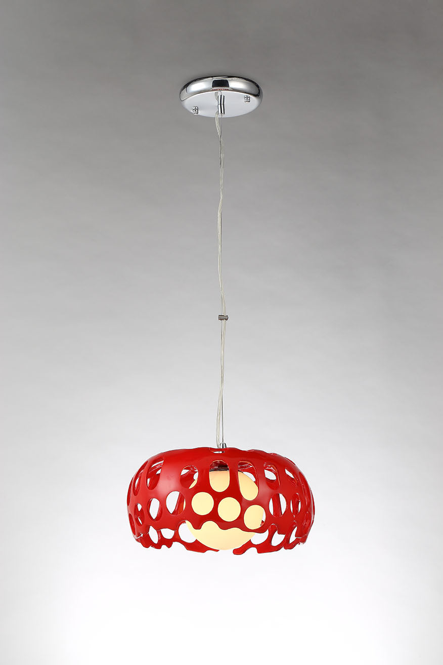 DELLAS Red Pendant Light - Stello Light Studio