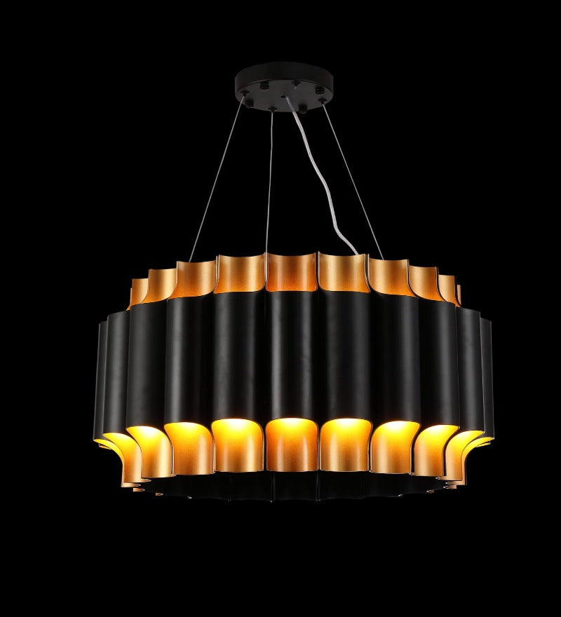 TUBO Hanging Ceiling Chandelier- 44 Lights - Stello Light Studio