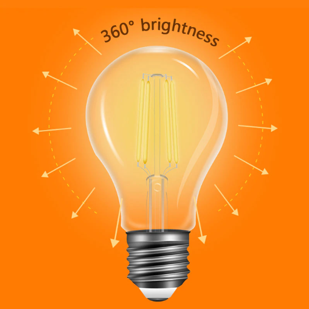 Stello Filament LED Bulb ( E27 BASE/4 Watt ) - Stello Light Studio