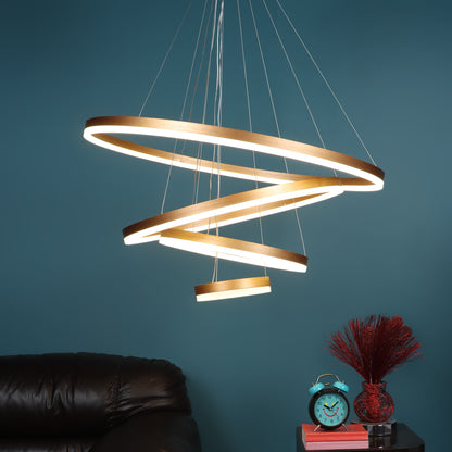 JOIDE FOUR MODERN RINGS CHANDELIER